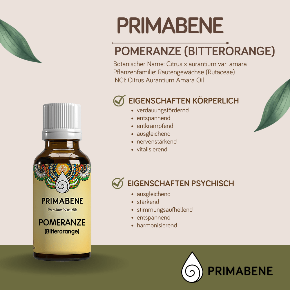 Bild von Pomeranze - Bitterorange , 100% rein ätherisches Öl